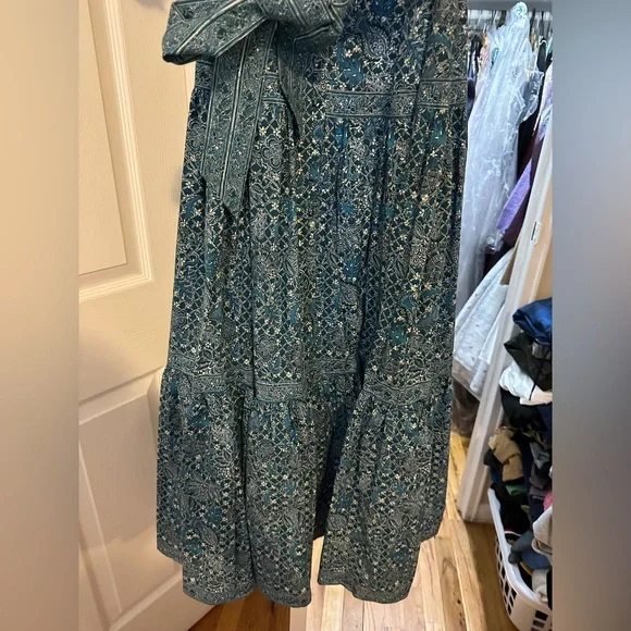 Hill House the Yara Dress in Calico Trellis - Picture 10 of 16